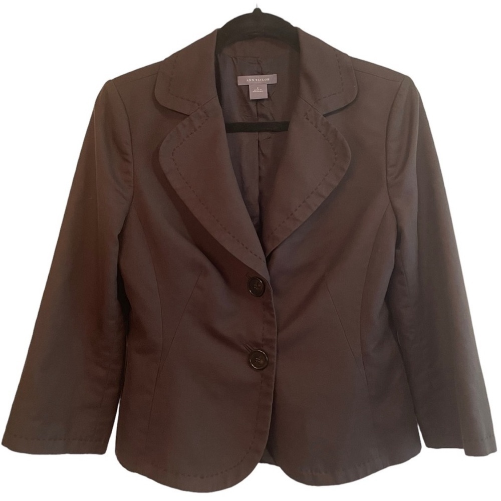 Ann Taylor Classic Brown‎ Blazer